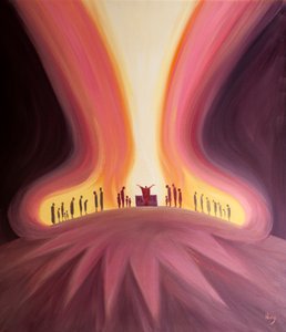 Alle Christen, die Gott loben, bieten dieses Lob durch das Heilige Opfer der Messe dar, auch wenn sie sich dessen nicht bewusst sind, 2001 von Elizabeth Wang
