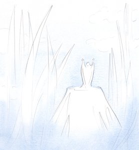 Der ganze Himmel, mit unserer gesegneten Mutter, ehrt Gott, unseren Vater. von Elizabeth Wang