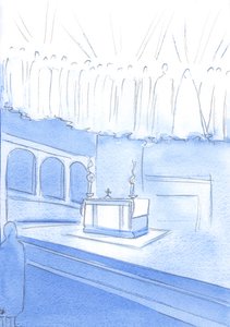 Alle, die während des Heiligen Messopfers aufrichtig beten, beten durch Christus und mit den Heiligen des Himmels