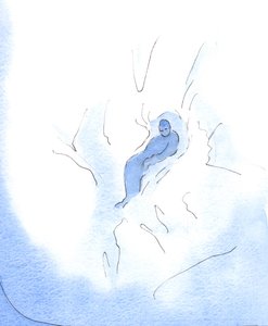 Wie ein Kind sich nach dem Spielen im Schneefeld ausruht, so kann ich in Gott ruhen, in seiner Göttlichkeit geborgen, wann immer ich mich ihm im Vertrauen zuwende