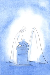 Bei der Ostermesse sagte ich, dass ich wünschte, ich hätte sie besser gekannt. Dann war Unsere Liebe Frau neben mir, begrüßte mich und freute sich über meine Freude von Elizabeth Wang