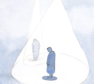 Durch unsere kleinste Tat der Reue und Demut vergrößert Gott unser Verständnis, wie ein wachsender Lichtkreis. von Elizabeth Wang
