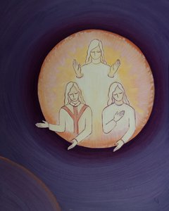 Christus fragt, wie viele von uns auf dieser Erde die Personen der Heiligen Dreifaltigkeit wirklich lieben. von Elizabeth Wang