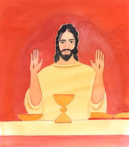 Christus zeigte mir sein einmaliges Opfer, als er an ein Kreuz genagelt wurde und starb, wegen der Sünde von Elizabeth Wang
