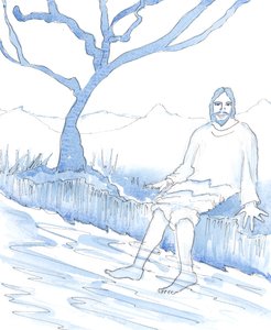Christus sagte mir, dass es wahr sei, dass er nicht das Vergnügen heißer Bäder hatte, wie wir sie heute haben; doch er hatte Seen und Flüsse zur Erfrischung - und oft warmes Wetter