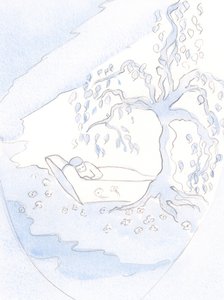 Christi Gegenwart in der Seele ist wie ein blühender Zweig frischer Blüten von Elizabeth Wang
