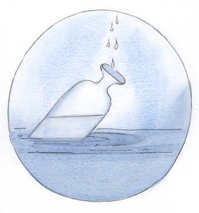 Christi reine Wahrheit wird - sah ich - Tropfen für Tropfen in die Seele gegossen, gesammelt in Erwartung eines großen Ausgießens. von Elizabeth Wang