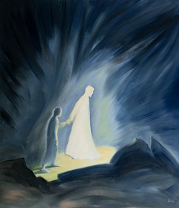 Selbst in der Dunkelheit unseres Leidens tröstet und führt uns Jesus von Elizabeth Wang