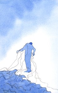 Jedes Mal, wenn wir Gottes Willen und nicht unseren eigenen wählen, sind wir wie jemand, der die Fäden entfernt, die noch an ihm haften, wenn er mutig in ein Leben der Gnade 