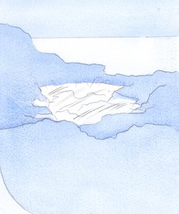 Gott blickt in unsere Seelen, als ob er in einen Felsenpool schaut; durch klares Wasser erblickt er Christus, das Fundament. Aber der 