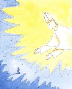 Gott, unser liebevoller Vater, freut sich, jede Person zu vergeben, die sich ihm in Reue für die Sünde und Vertrauen zuwendet, 2004 von Elizabeth Wang