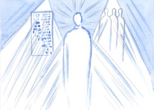 Gott, die Quelle allen Lichts und aller Weisheit, nährt uns durch Worte und Lehrer; aber in der Kommunion begegnen wir dem göttlichen Sohn, der ganzen Person
