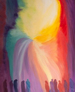 Gnade ergießt sich über das Volk Christi bei der Messe, Generation für Generation