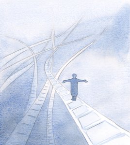 Mir wurde gezeigt, wie Jesus mich unterstützt, während wir auf seltsamen und überraschenden Wegen zum immer gegenwärtigen Vater gehen