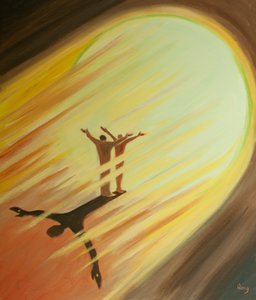 Wenn ich vollkommen liebe, ist Jesus vollkommen mein, um ihn im Gebet darzubringen, und wir sind eins vor dem Vater