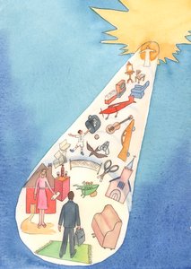 Wenn wir behaupten, auf einem Weg zum Himmel zu gehen, wie viele unnötige Dinge lenken uns ab oder verderben uns auf dem Weg? von Elizabeth Wang