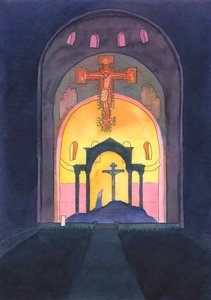 In der Westminster Cathedral und in jeder katholischen Kirche wird das Opfer von Golgatha bei der Messe für unser Heil neu dargebracht von Elizabeth Wang