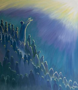 Durch Jesus, der bei der Heiligen Messe für uns Fürsprache hält, steigt unser Gebet im Geist zum Vater auf