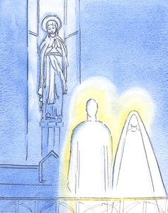 Es gefiel Jesus, seine Mutter Maria mit ihm in die Marienkapelle zu bringen und mir zu zeigen, was ich glaube
