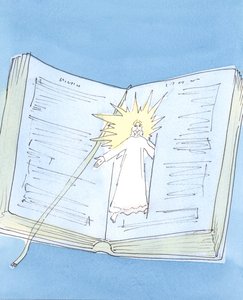 Jesus Christus wird uns durch sein heiliges Wort offenbart, wann immer wir die Heiligen Schriften lesen oder sie bei der Messe verkündet werden. Durch ihn kommen wir zum Vater von Elizabeth Wang