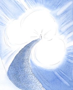 Jesus, im Herzen der Gottheit, wird durch unsere Verehrung und unser Lob des Vaters in der Kraft des Geistes glücklich gemacht. Er erwartet uns.