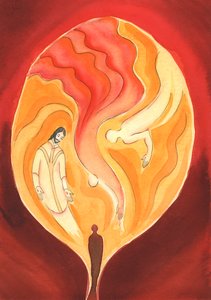 Jesus, unser Hohepriester, zieht uns durch den Heiligen Geist in die Liebe des Vaters von Elizabeth Wang
