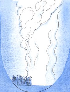 So wie das Volk Gottes zur Zeit des Mose von einer Feuersäule geführt wurde, kann ein wahrer Kontemplativer heute innerlich geführt werden, als ob von einem starken, süßen Feuer