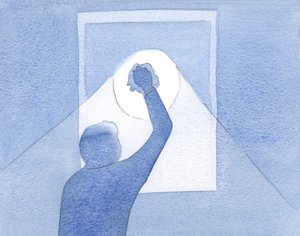 Unsere inbrünstigen Gebete sind wie das kräftige Polieren einer schmutzigen Fensterscheibe: das Tageslicht, das Christi immer fließende Liebe ist, wird hereingelassen