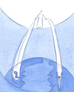 Gebet ist ein Kanal der Gnade, ein mächtiges und sicheres Mittel, einem geliebten Menschen Geschenke zu machen, egal wie weit entfernt, durch Christus, 2002 von Elizabeth Wang