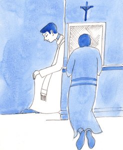 Priester sollten wie Christus sein, der die Menschen einlud, ihre Sünden zu bereuen von Elizabeth Wang