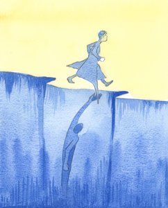 Satan kann unsere nachlässigen oder egoistischen Gedanken nutzen, um uns in Sünde und Dunkelheit zu ziehen, wie wenn ein Feind jemanden an seinen flatternden Kleidern packt
