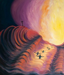 Das Blut Christi wäscht unsere Sünden weg und ermöglicht es uns, der Herrlichkeit des Himmels näher zu kommen. von Elizabeth Wang