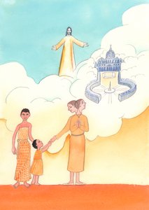 Der katholische Lebensweg besteht aus Liebe und Gehorsam von Elizabeth Wang