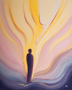 Der Heilige Geist ist wie Feuer vom Himmel, das uns seine Liebe, Reinheit, Weisheit und Kraft bringt.