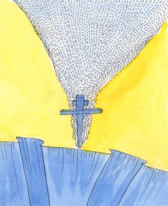 Der Herr zeigte mir das Kreuz am Fuße eines steilen Abhangs