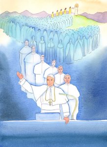 Der Papst, der Bischof von Rom, ist der oberste Bischof und der Fokus der Einheit in der Kirche von Elizabeth Wang