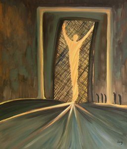 Das Opfer Jesu hat einen lebendigen Durchgang durch den Vorhang zum Allerheiligsten geschaffen, zum Licht Gottes, damit wir in den Himmel eintreten können von Elizabeth Wang