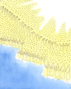 Die Heiligen im Himmel sind gut positioniert, um sich an Gott zu wenden und für uns zu beten, die wir noch nach Heiligkeit streben von Elizabeth Wang