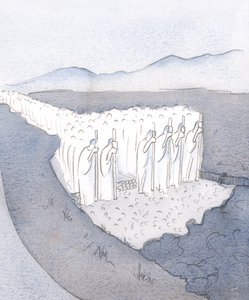 Die Tradition ist ein fester Weg; er wurde durch raues Gelände von der Armee der Gläubigen gemacht, die vereint markierten und bauten von Elizabeth Wang