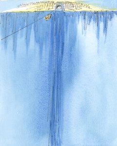 Die Reise vom Leben zum Tod ist wie eine Fahrt mit der Seilbahn zwischen zwei Bergen.
