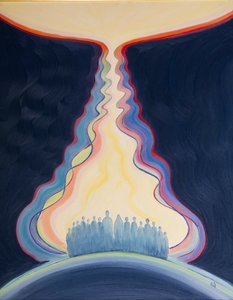 Das Gebet der Kirche, durch Jesus und mit Maria dargebracht, ist wie eine Nabelschnur, die uns mit dem Himmel verbindet von Elizabeth Wang