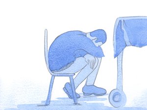 Das sehen wir in einem zärtlichen Blick: Traurigkeit, Liebe und Kummer für einen anderen in Not, die von uns praktische Hilfe und sanften Trost verlangen
