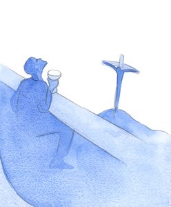 Dies war der Grund für Christi Abschied von seinen Freunden beim Letzten Abendmahl, für seine Qualen und sein Sterben - der Grund war die Sünde, 2002
