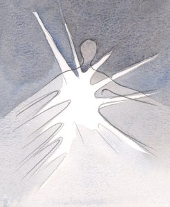 Durch die Selbsthingabe einer Seele wirkt Gott zum Guten durch diese Seele und gießt seine Gnade und Segnungen aus. von Elizabeth Wang