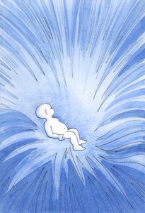 Durch die Taufe wird das göttliche Leben in das Herz eines Kindes gegossen und breitet sich auf andere aus. von Elizabeth Wang