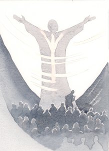 Wir können alle unsere Absichten mit Christi mächtigem Gebet bei der Messe vereinen, uns hinter seinem Gewand verstecken und auf seine Verdienste vertrauen. von Elizabeth Wang
