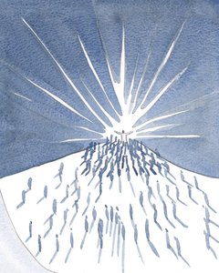 Wir boten Christi Gebet an, klammerten uns an ihn bei der Messe, geschützt durch seine Herrlichkeit, abhängig von seiner Heiligkeit.