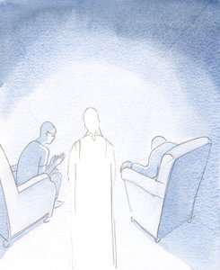 Wo zwei oder drei im Namen Jesu versammelt sind, ist er zwischen ihnen