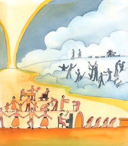 Wo Gnade vom Himmel angenommen wird, fließt sie auf die Erde über. Christen sollten durch ihre Nächstenliebe zeigen, wie das Christentum ist