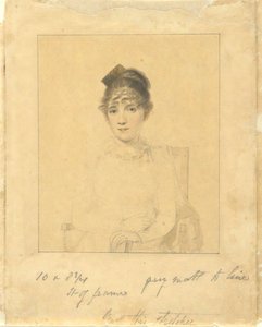 Harriet Trumbull (Tochter von Gouverneur Jonathan Trumbull, Jr.; Ehefrau von Benjamin Silliman vom Yale College) von Elkanah Tisdale